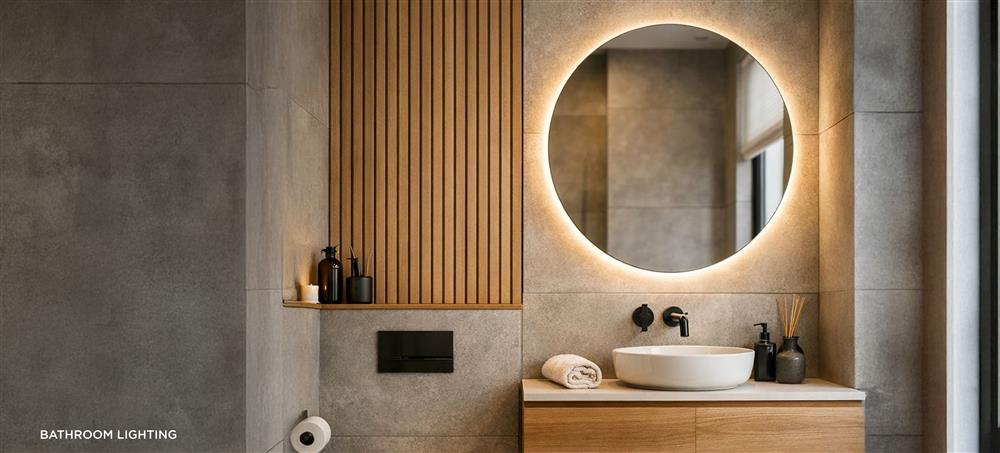 Trends in Bathroom Lighting and Colour Temperature